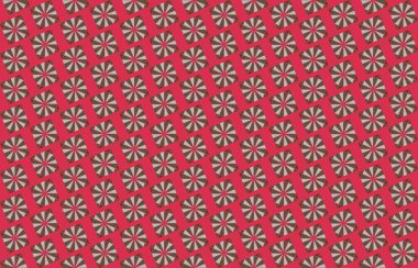 Tekrarlanan şekillerle soyut yaratıcı arkaplan