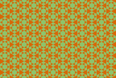 Altıgen desenli modern renkli arkaplan