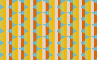 Tekrarlanan şekillerle soyut yaratıcı arkaplan