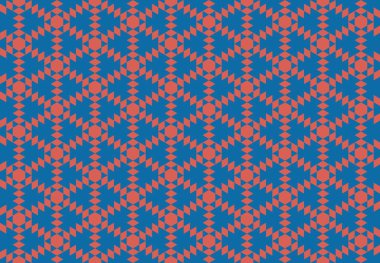 Altıgen desenli modern renkli arkaplan