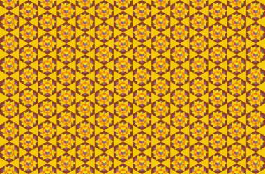 Tekrarlanan şekillerle soyut yaratıcı arkaplan