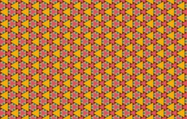 Altıgen desenli modern renkli arkaplan