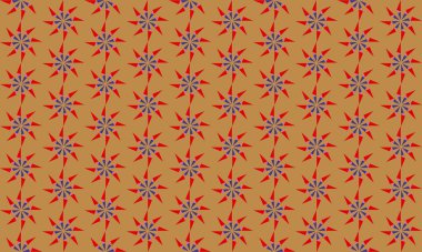 Tekrarlanan şekillerle soyut yaratıcı arkaplan