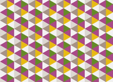 Altıgen desenli modern renkli arkaplan