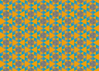 Tekrarlanan şekillerle soyut yaratıcı arkaplan