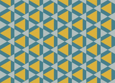 Altıgen desenli modern renkli arkaplan