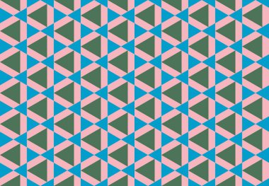 Altıgen desenli modern renkli arkaplan