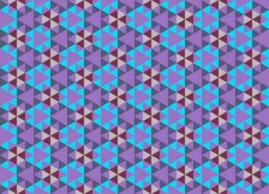 Tekrarlanan şekillerle soyut yaratıcı arkaplan