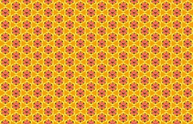 Altıgen desenli modern renkli arkaplan