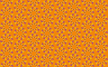 Altıgen desenli modern renkli arkaplan