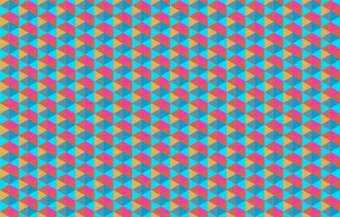 Geometrik elementlerle kusursuz soyut arkaplan