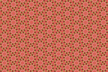 Geometrik elementlerle kusursuz soyut arkaplan