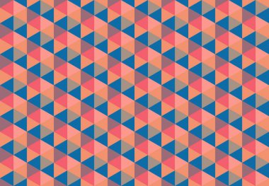 Altıgen desenli modern renkli arkaplan