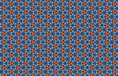 Altıgen desenli modern renkli arkaplan