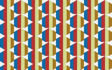 Tekrarlanan şekillerle soyut yaratıcı arkaplan