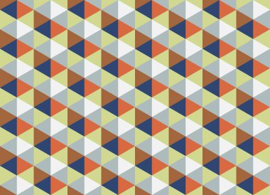 Altıgen desenli modern renkli arkaplan