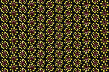 Altıgen desenli modern renkli arkaplan