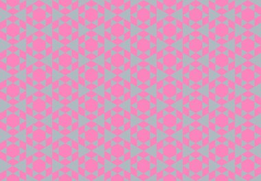 Tekrarlanan şekillerle soyut yaratıcı arkaplan