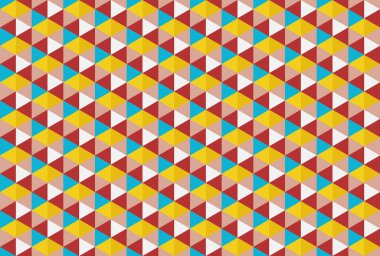 Geometrik elementlerle kusursuz soyut arkaplan