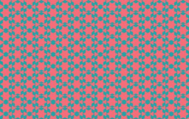 Tekrarlanan şekillerle soyut yaratıcı arkaplan