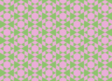 Tekrarlanan şekillerle soyut yaratıcı arkaplan