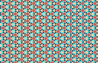 Geometrik elementlerle kusursuz soyut arkaplan