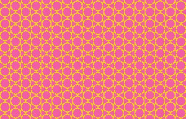 Tekrarlanan şekillerle soyut yaratıcı arkaplan