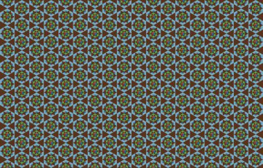 Tekrarlanan şekillerle soyut yaratıcı arkaplan