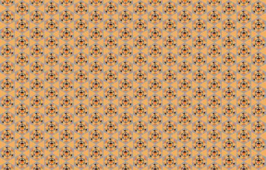 Tekrarlanan şekillerle soyut yaratıcı arkaplan