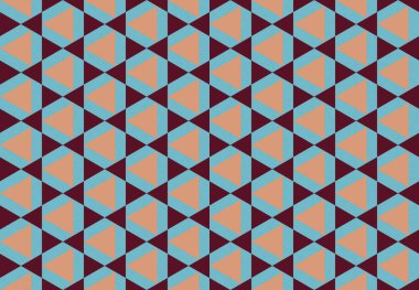 Tekrarlanan şekillerle soyut yaratıcı arkaplan