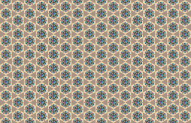 Geometrik elementlerle kusursuz soyut arkaplan