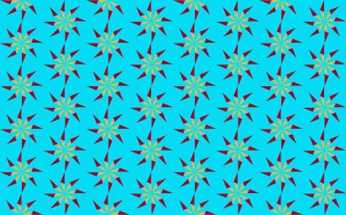 Altıgen desenli modern renkli arkaplan