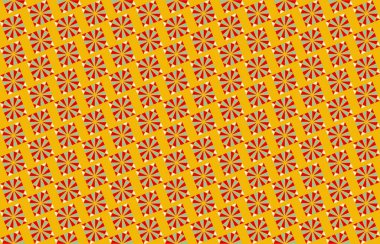 Tekrarlanan şekillerle soyut yaratıcı arkaplan