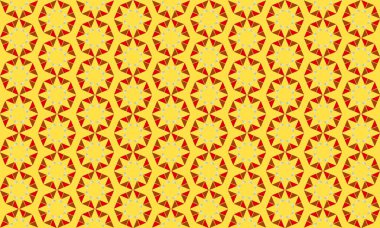 Tekrarlanan şekillerle soyut yaratıcı arkaplan