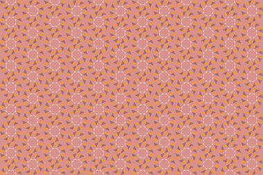 Altıgen desenli modern renkli arkaplan