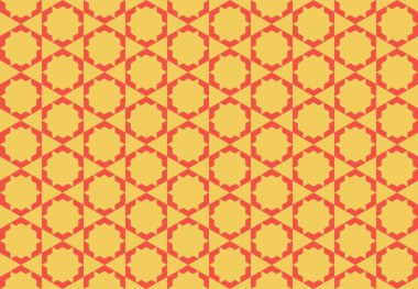 Altıgen desenli modern renkli arkaplan