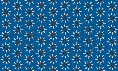 Tekrarlanan şekillerle soyut yaratıcı arkaplan