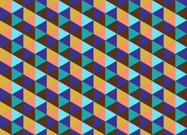 Modern colorful backdrop with hexagonal pattern