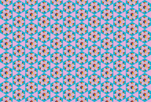 Tekrarlanan şekillerle soyut yaratıcı arkaplan