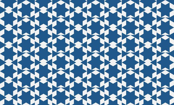 Abstract creative background with repeated shapes