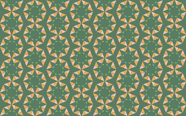 Abstract creative background with repeated shapes