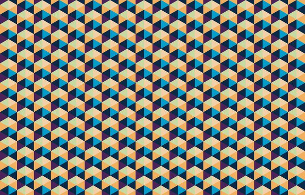 Современный красочный фон с шестиугольным рисунком