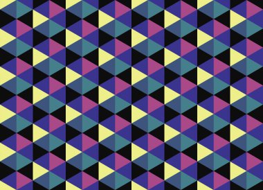 Geometrik elementlerle kusursuz soyut arkaplan