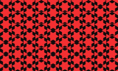 Altıgen desenli modern renkli arkaplan