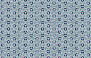 Altıgen desenli modern renkli arkaplan