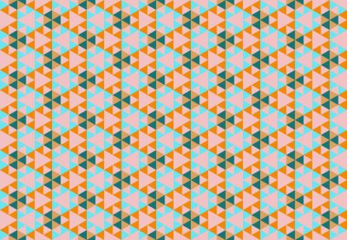 Tekrarlanan şekillerle soyut yaratıcı arkaplan