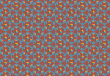 Geometrik elementlerle kusursuz soyut arkaplan