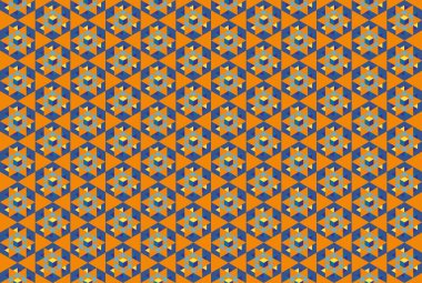 Tekrarlanan şekillerle soyut yaratıcı arkaplan