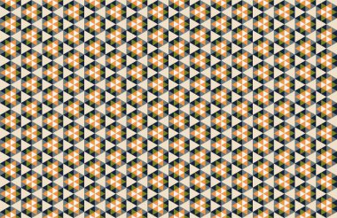 Altıgen desenli modern renkli arkaplan