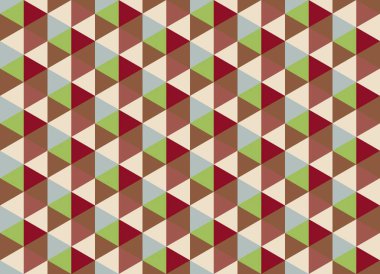 Altıgen desenli modern renkli arkaplan